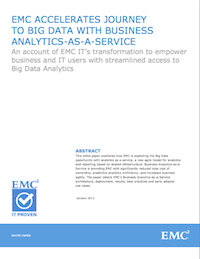 Business Analytics-as-a-service